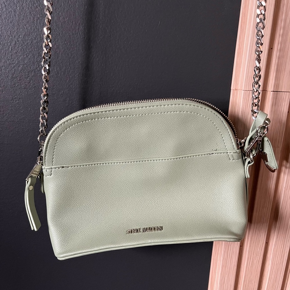 Steve Madden Sage Green Crossbody Bag